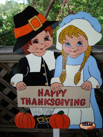happy thanksgiving pilgrims the happy thanksgiving pilgrims sign is ...